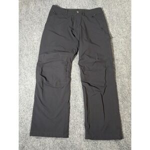 Kuhl Pants Mens 32x30 Gray Woven Hiking Zip Pocket Outdoor Travel Style 5236